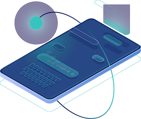 Mobile phone vector